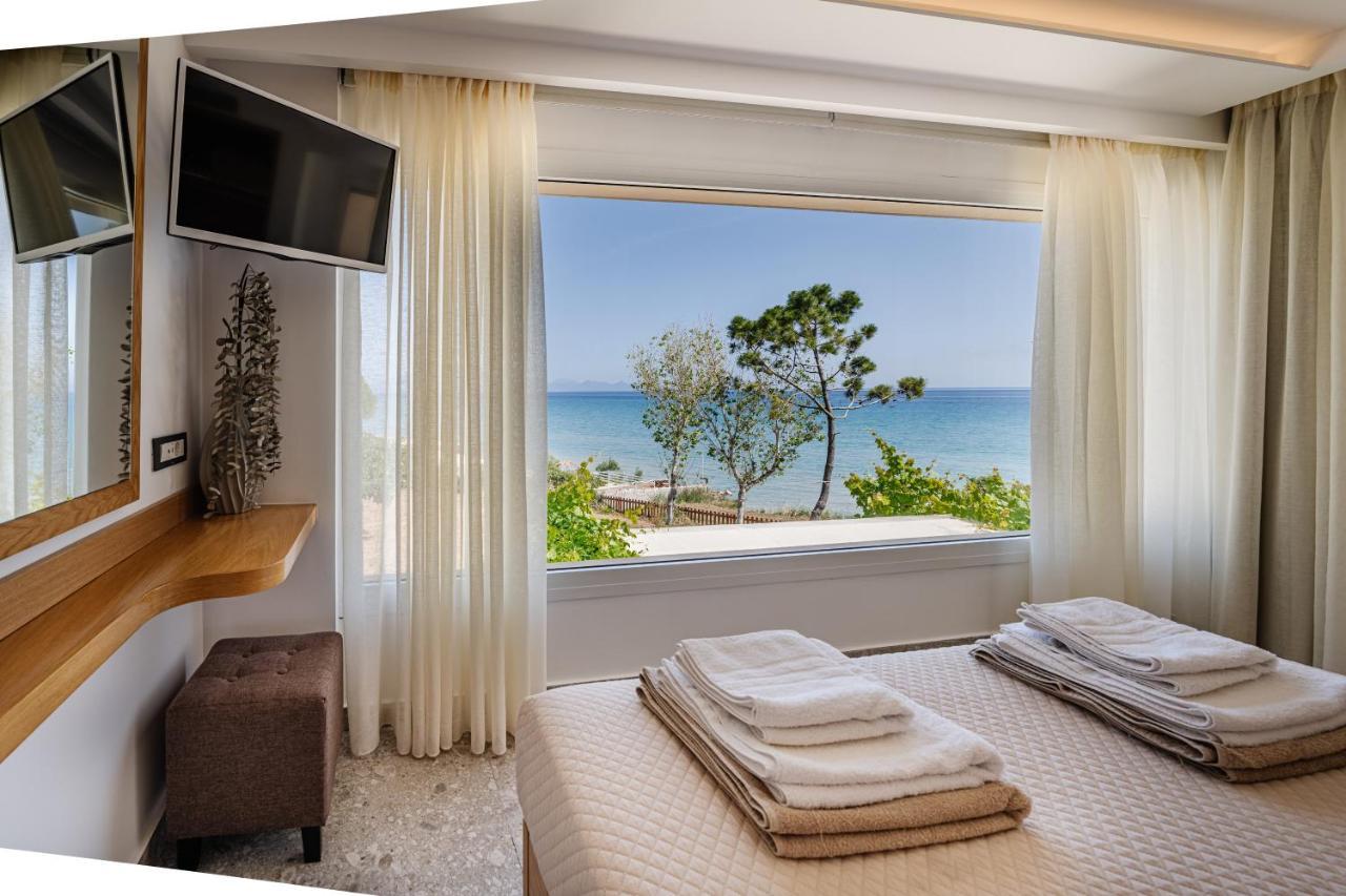 Addimare Sea View Villa, And Events Venue Аликес Экстерьер фото