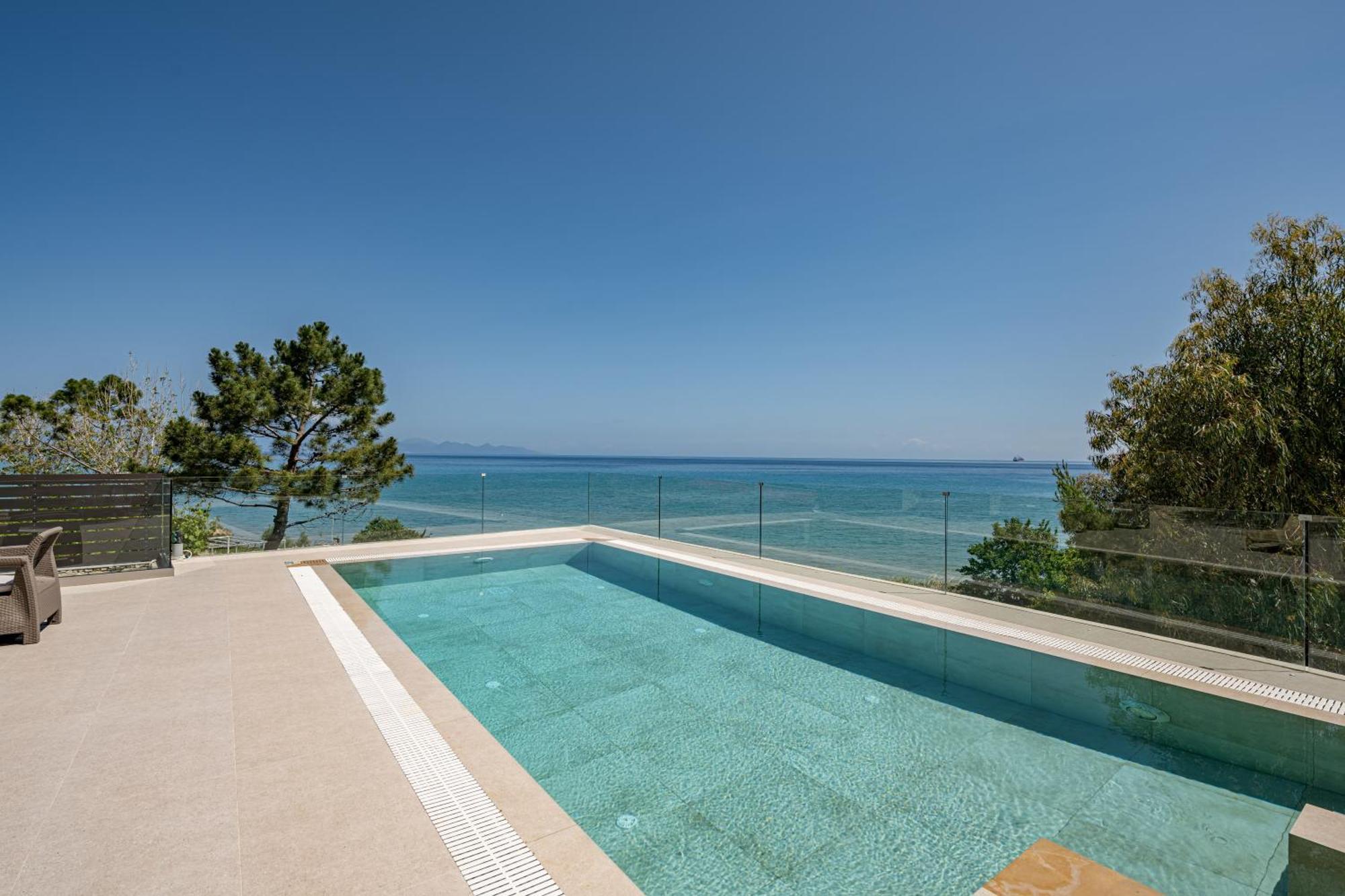Addimare Sea View Villa, And Events Venue Аликес Экстерьер фото